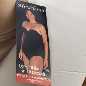 Bustier Molded Cup extra Firm control color beige size 36C. #77.